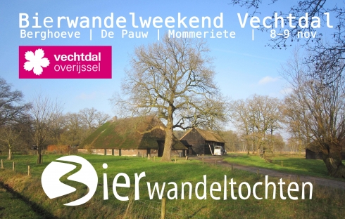 Bierwandelen in het Overijssels Vechtdal